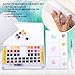 Dainayw Watercolor Paint Set, Professional 48 Assorted Watercolors, Perfect Watercolor Pan Set, Travel Watercolor Kit Includes 2 Water Brushes, 2 Sponges & A Mixing Palette