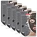 Purederm Black Food MG Gel Facial Mask X5 Sheets | 17 Black Foods, All-Natural Ingredients & Moisturizing Extracts | Condition Skin, Improve Hydration, Unclog Pores, Eliminate Blemishes & Protect Skin
