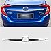 Rqing For Honda Civic 10th 2016 2017 2018 Chrome Rear Trunk Lid Tail Gate Cover Trim