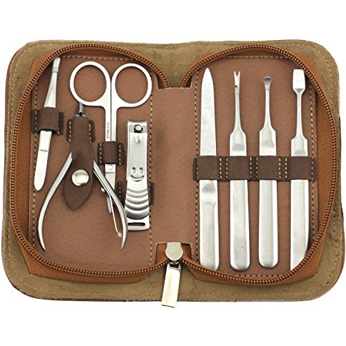 Deluxe Nail Clipper Set - Best for Nail Grooming Manicure at Home or Travel Kit - Thumbnail 6