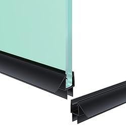 Shower Door Bottom Seal Strip, 2PCS Seal