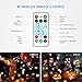 Halloween Projector Lights, KINGWILL Indoor Outdoor Holiday Lights with Remote Control 4Pcs Pattern Light Bead for Halloween Home Party Garden Landscape Wall Decorations