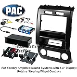 PAC Audio Integrated Installation Kit 2015-2017 Ford F150 And F250