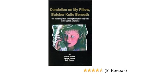 Amazon Com Dandelion On My Pillow Butcher Knife Beneath The