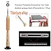13 Pcs Cell Phone Repair Tool Kit for iPhone Precision Screwdriver Set with Magnetizer/Demagnetizer Tool & Opening Pry Tools for iPhone X/8/8 Plus, 7/7Plus,6P/6S/6/5S/5/5C/4S/4/SE,iPod,iTouch