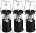 Portable LED camping lantern, lemontec water resistant Ultra Bright 30 LED lantern for hiking, emergencies, hurricanes, outages, storms, camping (3 AA Batteries), 3 Pack
