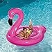 Summer Waves Jumbo Inflatable Pink Flamingo Ride-On Swimming Pool Float Raft