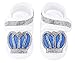 Lilax Baby Boy Jewels Crown Layette 4 Piece Gift Set 0-3 Months Royal Blue