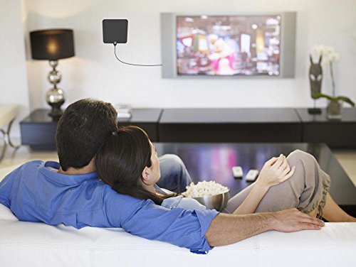 HDTV-AntennaDigital-indoor-TV-antenna50-miles-range-with-Detachable-Signal-Amplifier-Booster-for-1080P-High-ReceptionUSB-Power-Supply-and-10FT-High-Performance-Coax-Cable