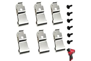 anbaiyi Belt Hook Belt Clip for Milwaukee M12 3403-20 2562-20 3453-20 3404-20 2563-20 2563-22 3453-20 (4PCS)