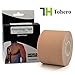 Tohero Kinesiology Tape Recovery and Muscle Injury Prevention, Waterproof Sports Tape 5M for Athletes (Complexion)