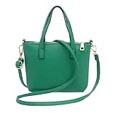 VIASA Women Fashion Handbag Shoulder Bag Tote Ladies Purse Massenger Bags (green)
