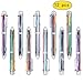 Szsrcywd 12 Pack Multicolor Pens 0.5mm