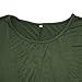 Hanmeimei Women's Basic 3/4 Sleeve Pocket Casual Loose T-Shirt Dress O-Neck Soft