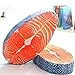 Washable Amusing Simulation Tasty Salmon Fish Sushi Pillow Cushion Home Decor