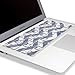 Kuzy Compatible with MacBook Keyboard Cover for Older Version MacBook Pro 13 15 17 inch and MacBook Air 13 inch, iMac Wireless Keyboard, Silicone Skin Key Board Protector, Chevron Gray
