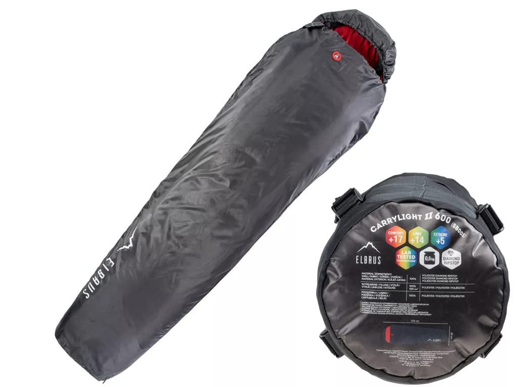 Elbrus unisex-adult 1 1, grey/red, l