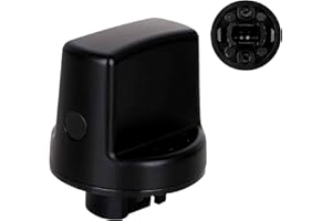 VCCA VERCCA Keyless Ignition Switch Knob Push Turn Start Knob Cap and Insert for Mitsubishi Lancer 2008-2017 Outlander 2007-2013 4408A167 4408A031