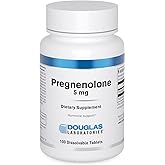 Douglas Laboratories Pregnenolone 5 mg | Nutritional Supplement | Brain, Ovaries, Liver, Hormone Support* | 100 Tablets