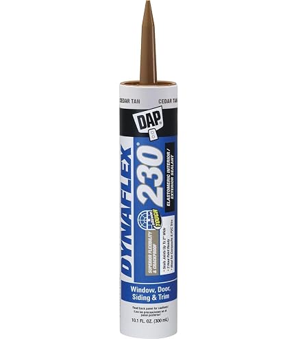 12 Pack of 10.1 oz DAP 18306 Dynaflex 230 Almond Premium Window