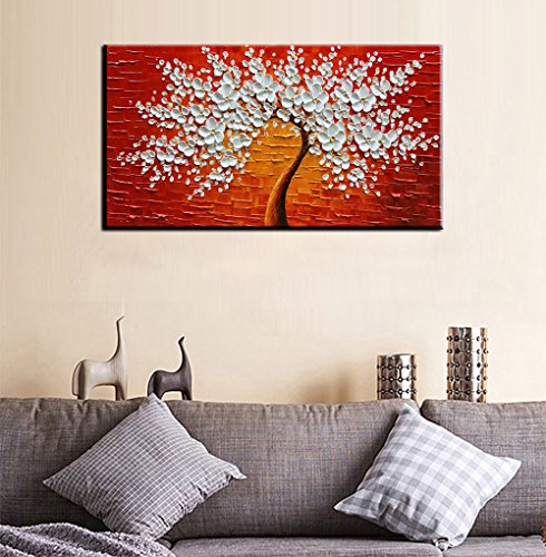 baccow - 2448 100% Hand painted 3D Paintings Abstract Artwork Landscape Oil Painting Wall Art For Living Room Bedroom