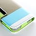 ATC Lumsing(TM) Hybrid Apple iPhone 4/4S Credit Card Hard Print Patterned Shell Smart Rerto Floral Leather Flip Wallet Case Stand with Silicone Core + Screen Protector & Stylus