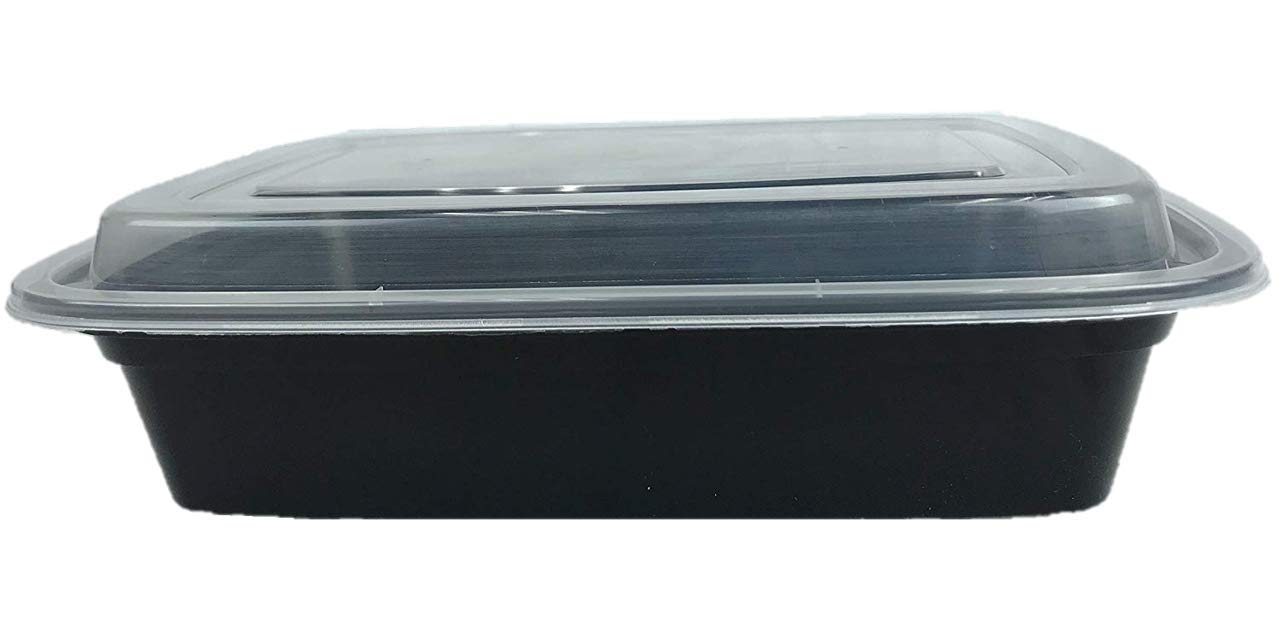 Maple Trade TD F9632 32 Ounce to Go Containers with Lids (150 Pack)