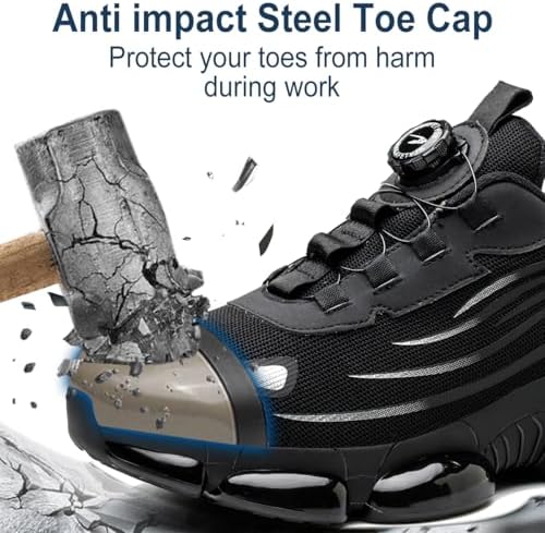 Zapatos de Seguridad para Hombre Mujer Zapatillas de Seguridad