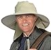 Sun Blocker Outdoor Sun Protection Fishing Cap with Neck Flap Wide Brim Hat for Men Women Baseball, Backpacking, Cycling, Hiking, Garden, Hunting, Camping