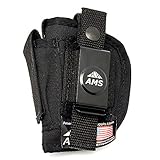 Belt Clip Concealed Gun Holster by American Mountain Supply for Small Semi Autos & Pocket Pistols - Fits Smith & Wesson Bodyguard 380, Sig 238, Sig 938 - Ambidextrous Wear On Either Hip
