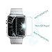LUJI Apple iWatch 3 Tempered Glass Screen Protector Anti-Scratch Anti-Fingerprint Bubble-Free Ultra-Thin HD-Clear Screen Protector for Apple iwatch 38mm[3-Pack] 03