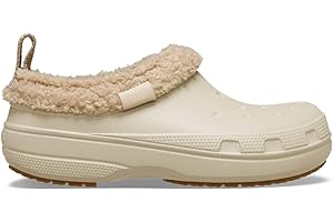 Crocs Unisex-Adult Classic Lined Shorty, Faux Fur Winter Boots
