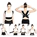 Posture Corrector Brace and Clavicle Support Straightener for Upper Back Shoulder Forward Head Neck Aid, Improve and Fix Poor Posture for Women Men (L(35''-48'' Chest))