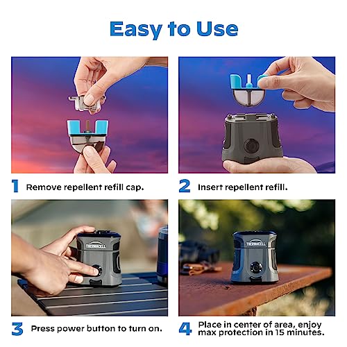 Thermacell Mosquito Repellent Rechargeable Adventure EXSeries EX90; 9