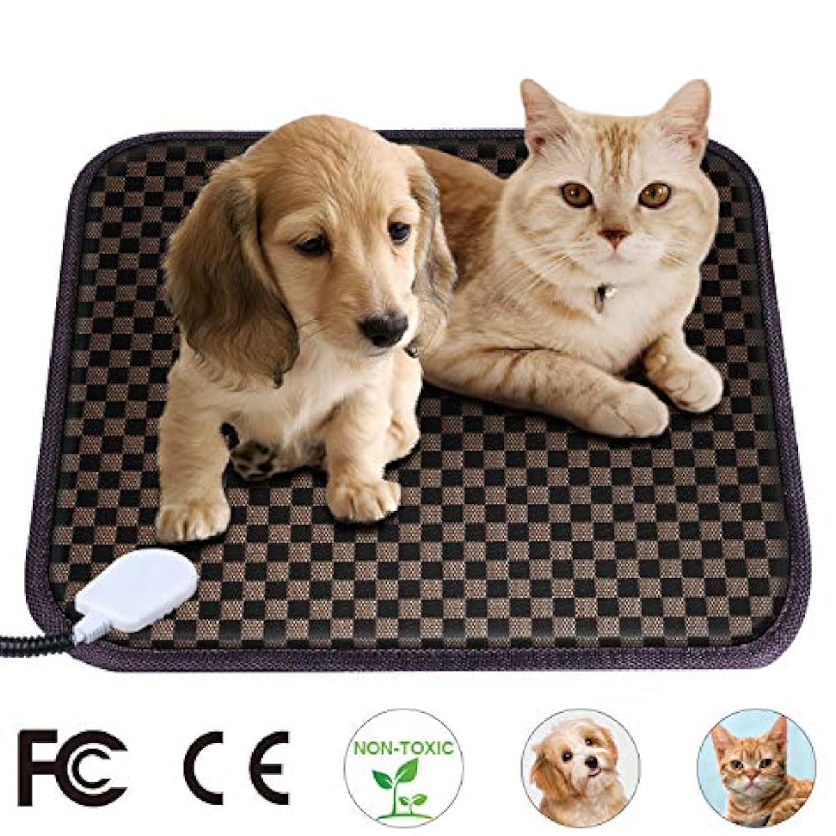Pet Heating Pad Large HDPET Electric Heating Pad Waterproof Adjustable
