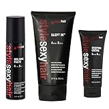Sexy Hair Beauty Set, Sexy Hair Style Slept in Texture Crème, Sexy Hair Style Shaping Creme Pliable, Sexy Hair Style Molding Paste