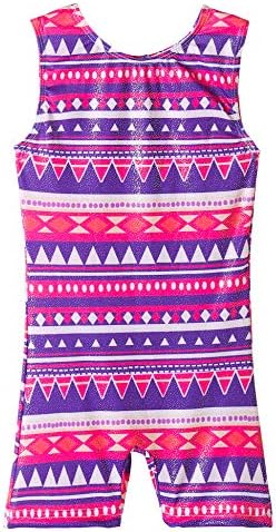 TUTU Gymnastics Biketards Leotards for Girls Sparkle Athletic Dance Clothes Activewear