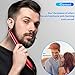 Beard Straightener Brush Comb for Men, Ergonomic Beard Brush Straightening Electric, Beard Heated Brush Hot Comb, Beard Hair Iron Straightener Comb Styling Brush