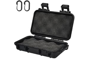 VGEBY1 Dry Storage Box, Watertight Box Dry Box Case Container Fishing Storage Case Outdoor Products for Fishing Camping(大号-black)