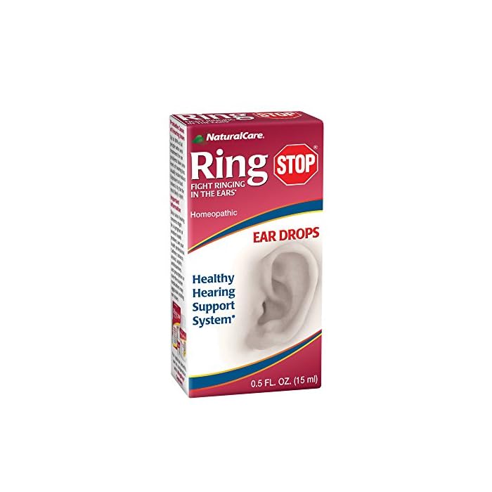 NaturalCare RingStop | Ringing in the Ear Aid | Homeopathic Support For Tinnitus Relief, Ear Noise & Sensitivity to…