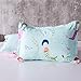 DeerHome Soft Children Duvet Cover Set Twin Blue Wave Small Mermaid Pattern Reversible Boys Girls Bedding Set 3 Pieces with 2 Pillow Cases Best Bedding Gifts for Kids