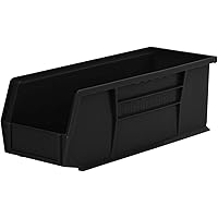 Akro-Mils 30234 AkroBins Plastic Storage Bins, Space-Saving Stackable Bins, Garage Organization Bins, Pantry Organization, Cr
