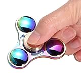 TorDen Rainbow Hand Spinner Stress Reducer Focus Fidget Toy Perfect for Killing Time