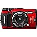 Olympus Waterproof Tough TG-5 Digital Camera (Red) with SanDisk Ultra 64GB SDXC UHS-I Memory Card, Floating Wrist Strap, More