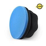 Glearo Car Leather Applicator - Hexagonal Grip for Cleaning Leather, Applying Wax, Balms, Oil & Leather Care Products
