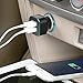 Car Charger, i-Blason 4.8A 2 Smart USB Port Car Charger for iPhone 6S Plus 6 6 5S 5 5C 4S, Samsung Galaxy S6 Edge Plus Note 5 4 S5 Tab S, LG G4, HTC One M9, Nexus 5X 6P, iPads Portable Black (2 USB)