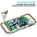 SKYLMW Galaxy S6 Case, S6 Case [Shock Resistant Series ] Hybrid Rubber Case Cover for Samsung Galaxy S6 3in1 Hard Plastic +Soft Silicone Tree Mint