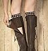 Bestjybt Womens Short Boots Socks Crochet Knitted Boot Cuffs Leg Warmers Socks (5 Pairs-Style B)