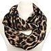 La Carrie Womens Leopard Print Infinity Scarf Loop Circle Neck Warmer
