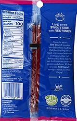 Red Vines Sugar Free Strawberry Licorice Twists 5oz